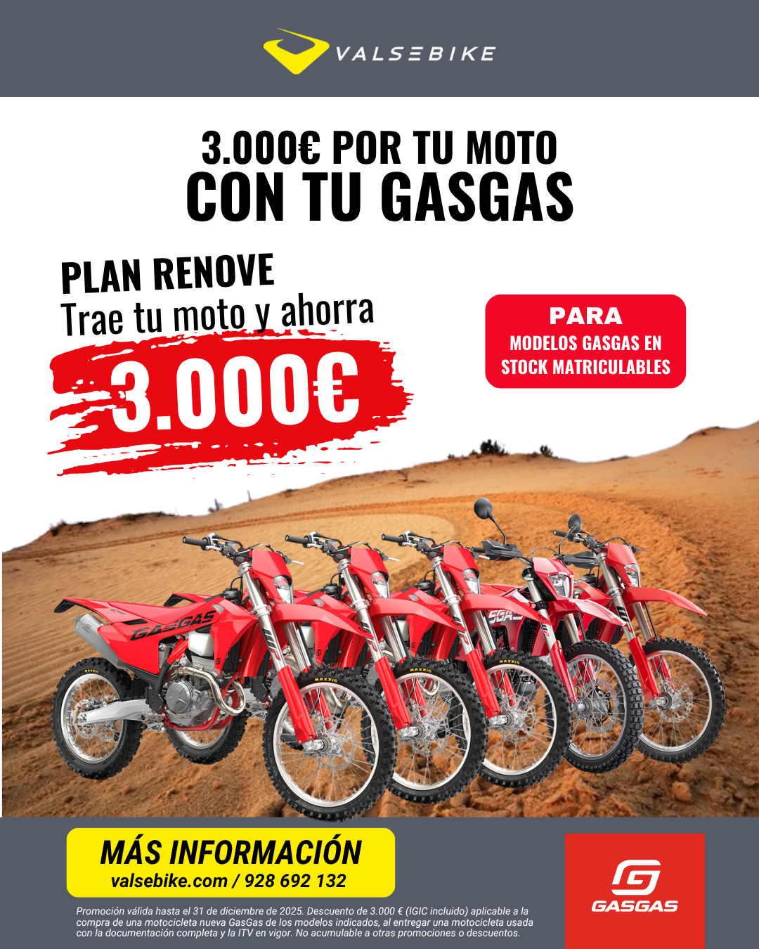 PROMO AGOSTO 2025 - VALSEBIKE