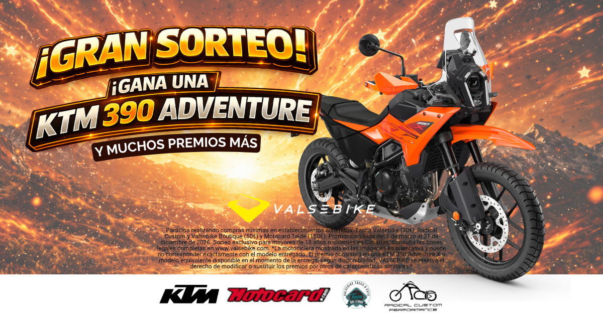 Sorteo ktm 390 adventure X 2026 Sorteo ktm 390 adventure X 2026